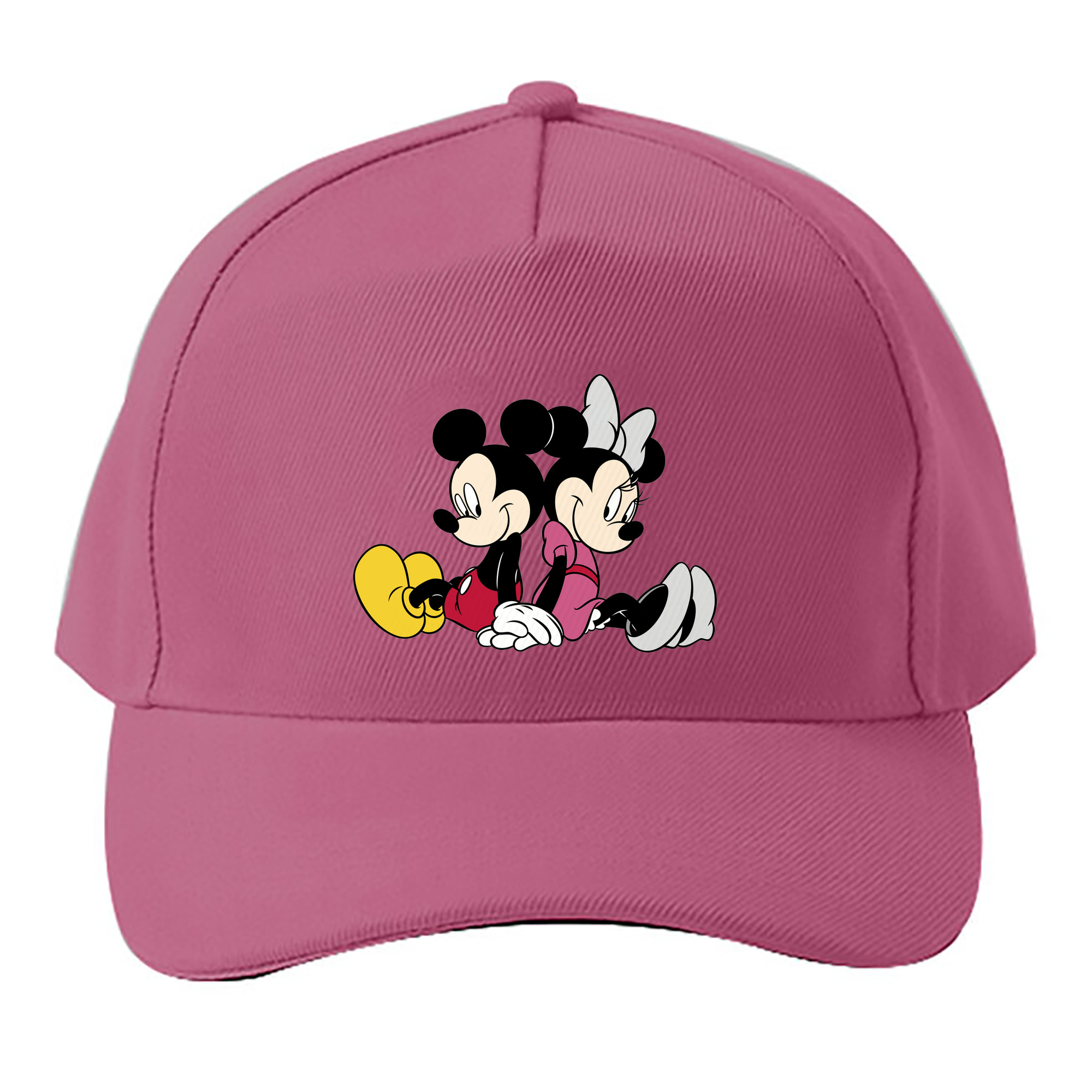 （画像用） ミッキーマウス Mickey Mouse ベースボールキャップ 綿100％ 男女兼用 帽子 スポーツ